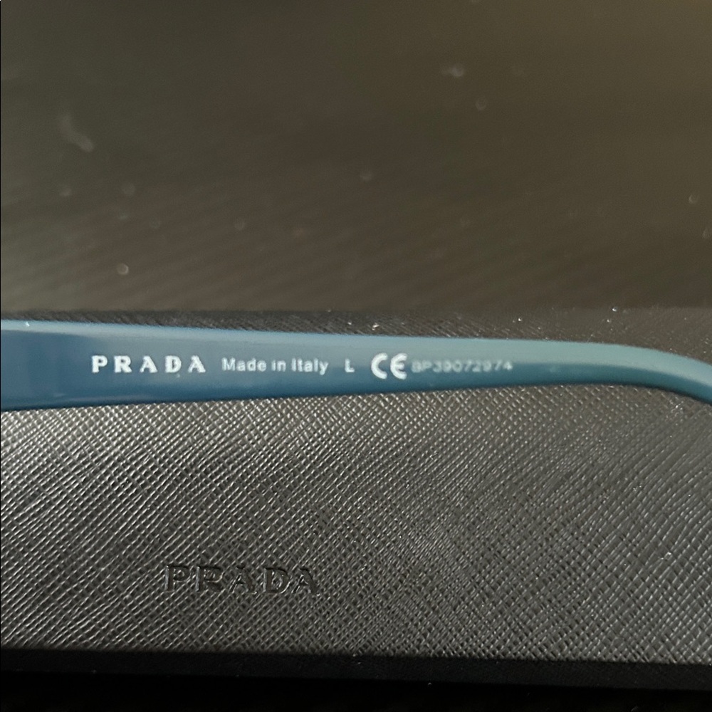 Prada Rx Teal and Tortoise eyeglasses - Picture 6 of 12